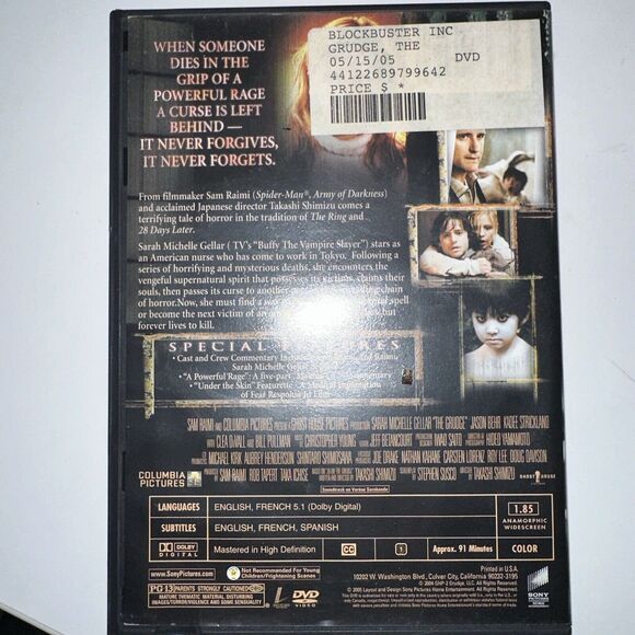 The Grudge - DVD - VERY GOOD - Picture 2 of 4